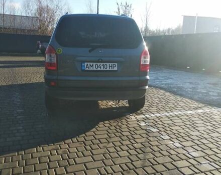 Серый Опель Зафира, объемом двигателя 1.8 л и пробегом 260 тыс. км за 5000 $, фото 19 на Automoto.ua