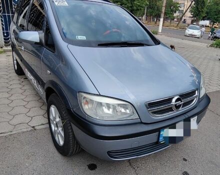 Сірий Опель Зафіра, об'ємом двигуна 1.6 л та пробігом 270 тис. км за 4300 $, фото 7 на Automoto.ua