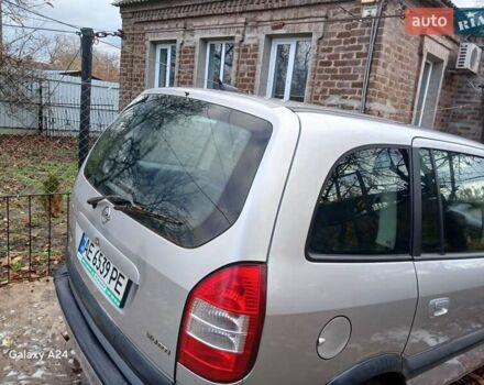 Серый Опель Зафира, объемом двигателя 2 л и пробегом 390 тыс. км за 4100 $, фото 3 на Automoto.ua