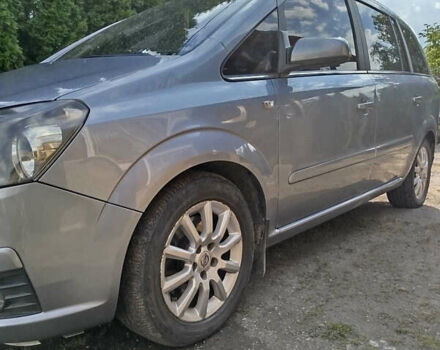 Сірий Опель Зафіра, об'ємом двигуна 1.9 л та пробігом 209 тис. км за 5900 $, фото 2 на Automoto.ua