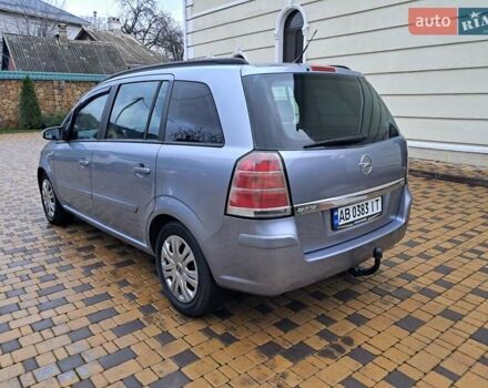 Серый Опель Зафира, объемом двигателя 1.9 л и пробегом 278 тыс. км за 4500 $, фото 20 на Automoto.ua