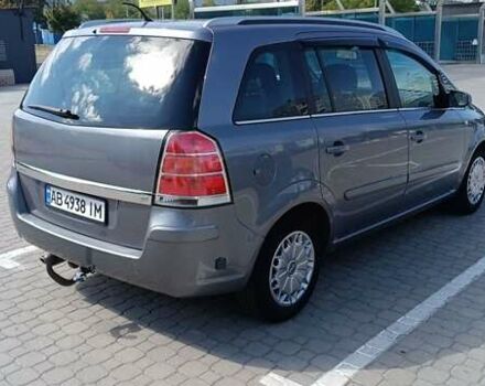 Серый Опель Зафира, объемом двигателя 1.8 л и пробегом 224 тыс. км за 6200 $, фото 5 на Automoto.ua