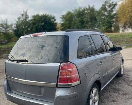 Серый Опель Зафира, объемом двигателя 1.91 л и пробегом 390 тыс. км за 4450 $, фото 8 на Automoto.ua