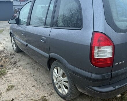 Сірий Опель Зафіра, об'ємом двигуна 1.6 л та пробігом 185 тис. км за 2800 $, фото 3 на Automoto.ua