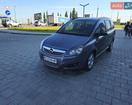Сірий Опель Зафіра, об'ємом двигуна 1.9 л та пробігом 380 тис. км за 3950 $, фото 3 на Automoto.ua