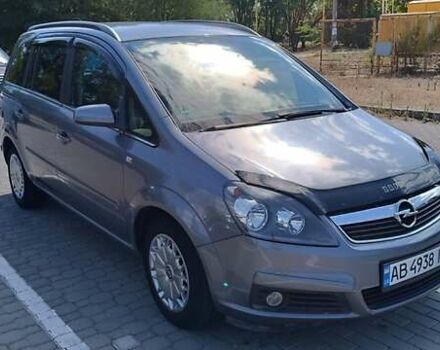 Серый Опель Зафира, объемом двигателя 1.8 л и пробегом 224 тыс. км за 6200 $, фото 6 на Automoto.ua