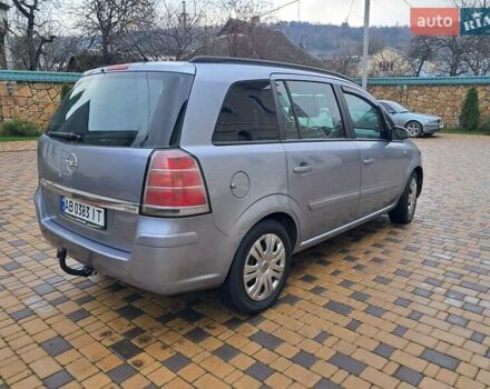 Серый Опель Зафира, объемом двигателя 1.9 л и пробегом 278 тыс. км за 4500 $, фото 4 на Automoto.ua