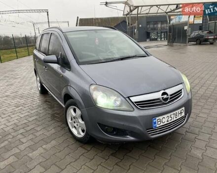Серый Опель Зафира, объемом двигателя 1.9 л и пробегом 300 тыс. км за 3950 $, фото 4 на Automoto.ua