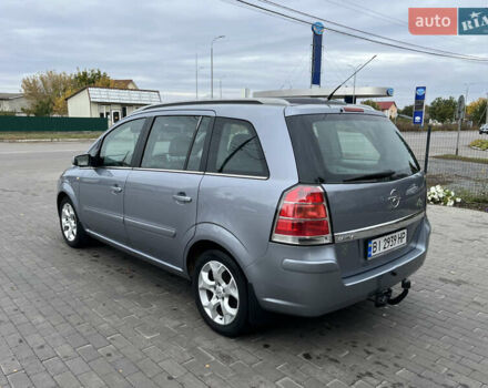 Сірий Опель Зафіра, об'ємом двигуна 1.6 л та пробігом 210 тис. км за 4950 $, фото 12 на Automoto.ua