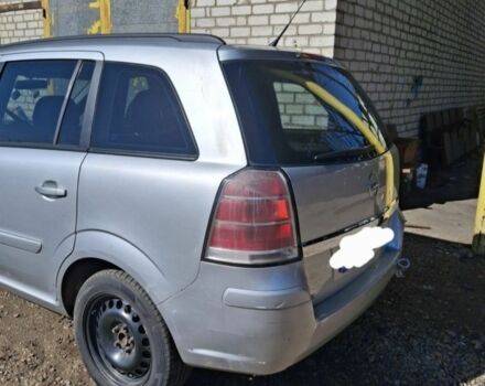 Сірий Опель Зафіра, об'ємом двигуна 1.9 л та пробігом 330 тис. км за 2500 $, фото 4 на Automoto.ua