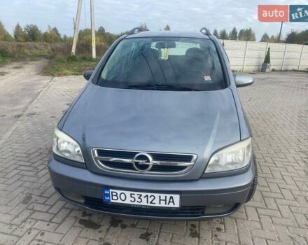 Сірий Опель Зафіра, об'ємом двигуна 1.8 л та пробігом 245 тис. км за 4500 $, фото 11 на Automoto.ua