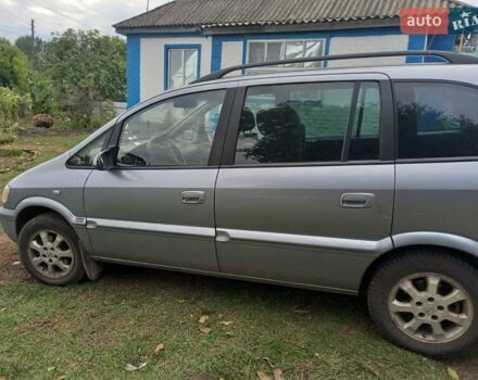 Серый Опель Зафира, объемом двигателя 2 л и пробегом 350 тыс. км за 5500 $, фото 13 на Automoto.ua