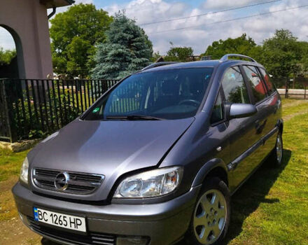 Сірий Опель Зафіра, об'ємом двигуна 1.8 л та пробігом 264 тис. км за 4250 $, фото 12 на Automoto.ua