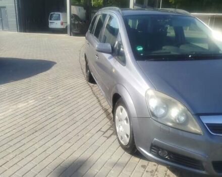 Сірий Опель Зафіра, об'ємом двигуна 1.91 л та пробігом 318 тис. км за 4800 $, фото 8 на Automoto.ua