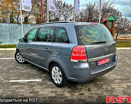 Сірий Опель Зафіра, об'ємом двигуна 1.8 л та пробігом 177 тис. км за 5799 $, фото 4 на Automoto.ua
