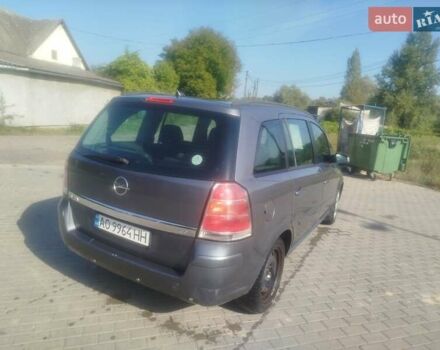 Сірий Опель Зафіра, об'ємом двигуна 1.91 л та пробігом 318 тис. км за 4800 $, фото 3 на Automoto.ua