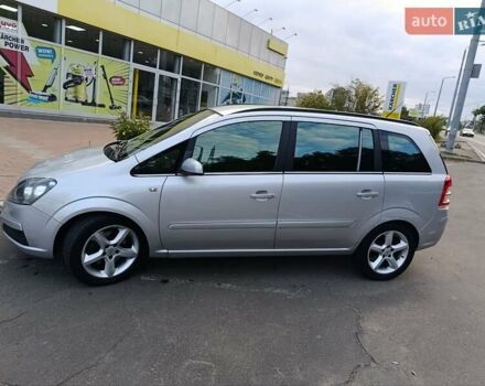 Сірий Опель Зафіра, об'ємом двигуна 1.91 л та пробігом 317 тис. км за 5900 $, фото 4 на Automoto.ua