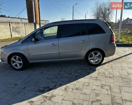 Сірий Опель Зафіра, об'ємом двигуна 1.91 л та пробігом 334 тис. км за 4400 $, фото 4 на Automoto.ua