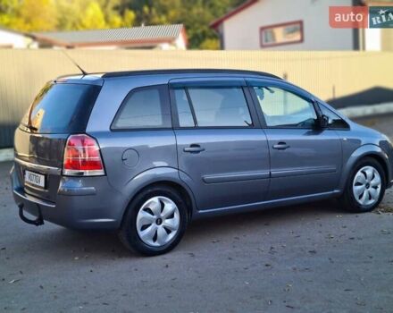 Сірий Опель Зафіра, об'ємом двигуна 1.9 л та пробігом 267 тис. км за 5800 $, фото 2 на Automoto.ua