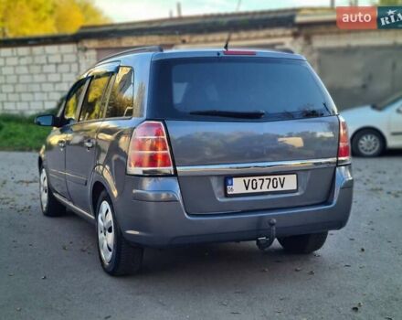 Сірий Опель Зафіра, об'ємом двигуна 1.9 л та пробігом 267 тис. км за 5800 $, фото 10 на Automoto.ua