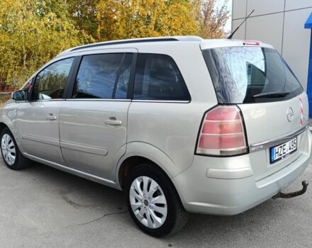 Серый Опель Зафира, объемом двигателя 1.9 л и пробегом 100 тыс. км за 2650 $, фото 3 на Automoto.ua