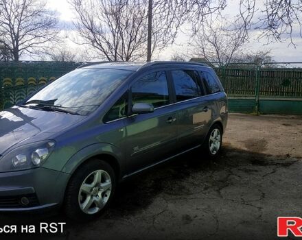 Серый Опель Зафира, объемом двигателя 1.8 л и пробегом 230 тыс. км за 5900 $, фото 1 на Automoto.ua