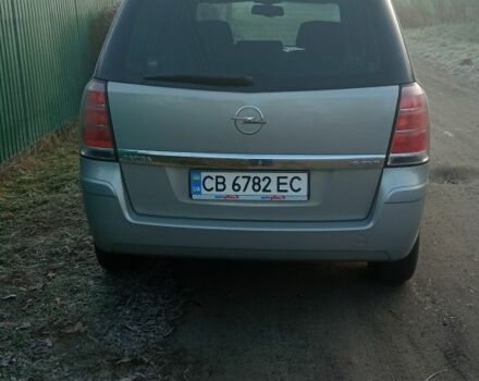 Серый Опель Зафира, объемом двигателя 1.6 л и пробегом 270 тыс. км за 5500 $, фото 4 на Automoto.ua