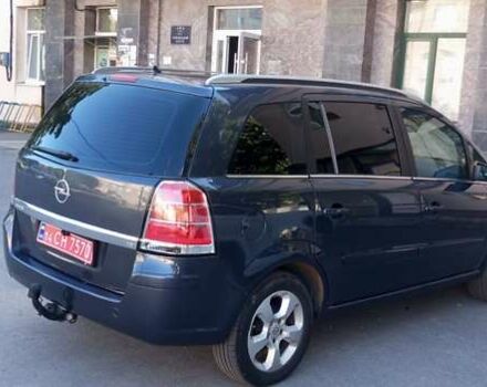 Серый Опель Зафира, объемом двигателя 1.8 л и пробегом 232 тыс. км за 5400 $, фото 6 на Automoto.ua