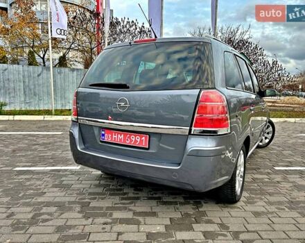 Серый Опель Зафира, объемом двигателя 1.8 л и пробегом 177 тыс. км за 5799 $, фото 9 на Automoto.ua