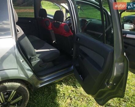 Серый Опель Зафира, объемом двигателя 1.6 л и пробегом 186 тыс. км за 5350 $, фото 13 на Automoto.ua