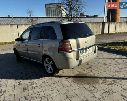 Сірий Опель Зафіра, об'ємом двигуна 1.91 л та пробігом 334 тис. км за 4400 $, фото 6 на Automoto.ua