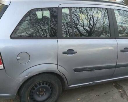 Серый Опель Зафира, объемом двигателя 1.6 л и пробегом 291 тыс. км за 4300 $, фото 22 на Automoto.ua