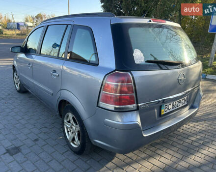 Опель Зафира 2006 в Львове на Automoto.ua Серый Опель Зафира, объемом двигателя 1.8 л и пробегом 385 тыс. км за 3650 $, фото 7 на Automoto.ua