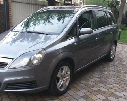 Серый Опель Зафира, объемом двигателя 1.6 л и пробегом 211 тыс. км за 5400 $, фото 25 на Automoto.ua