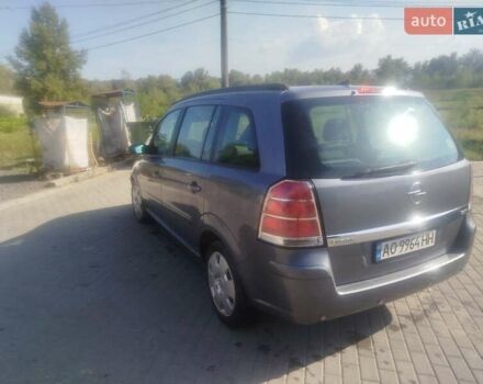 Сірий Опель Зафіра, об'ємом двигуна 1.91 л та пробігом 318 тис. км за 4800 $, фото 5 на Automoto.ua