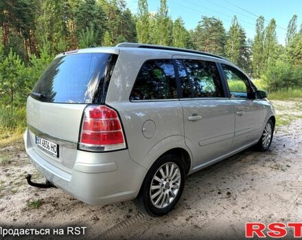 Серый Опель Зафира, объемом двигателя 1.8 л и пробегом 209 тыс. км за 5950 $, фото 7 на Automoto.ua