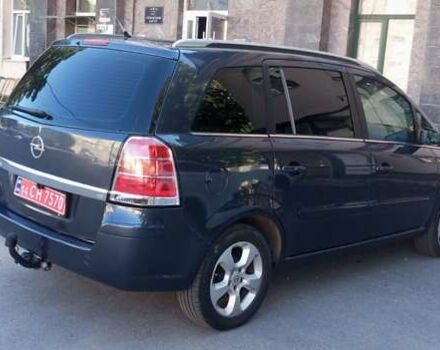 Серый Опель Зафира, объемом двигателя 1.8 л и пробегом 232 тыс. км за 5400 $, фото 7 на Automoto.ua
