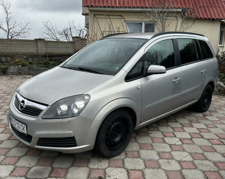 Серый Опель Зафира, объемом двигателя 1.91 л и пробегом 410 тыс. км за 4300 $, фото 2 на Automoto.ua