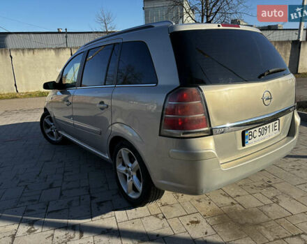 Сірий Опель Зафіра, об'ємом двигуна 1.91 л та пробігом 334 тис. км за 4400 $, фото 14 на Automoto.ua