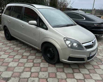 Серый Опель Зафира, объемом двигателя 1.91 л и пробегом 410 тыс. км за 4300 $, фото 1 на Automoto.ua