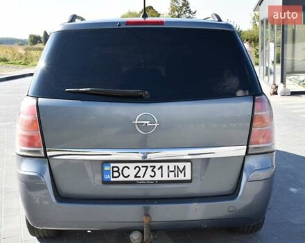 Серый Опель Зафира, объемом двигателя 1.9 л и пробегом 309 тыс. км за 4600 $, фото 8 на Automoto.ua