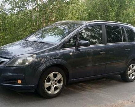 Серый Опель Зафира, объемом двигателя 1.8 л и пробегом 225 тыс. км за 5550 $, фото 9 на Automoto.ua