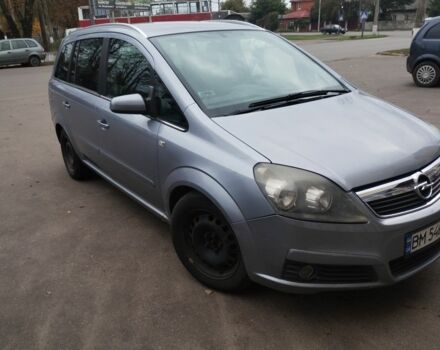 Серый Опель Зафира, объемом двигателя 1.6 л и пробегом 260 тыс. км за 4400 $, фото 1 на Automoto.ua