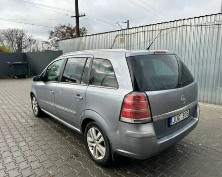 Серый Опель Зафира, объемом двигателя 1.9 л и пробегом 340 тыс. км за 2299 $, фото 14 на Automoto.ua