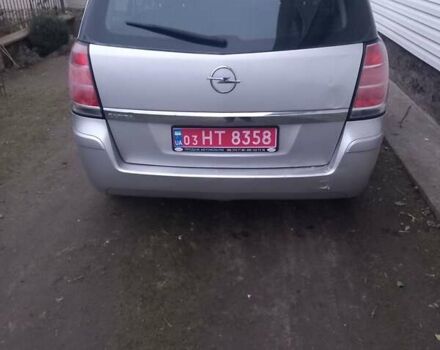 Сірий Опель Зафіра, об'ємом двигуна 1.6 л та пробігом 242 тис. км за 5500 $, фото 3 на Automoto.ua