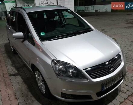 Серый Опель Зафира, объемом двигателя 1.8 л и пробегом 188 тыс. км за 6350 $, фото 7 на Automoto.ua