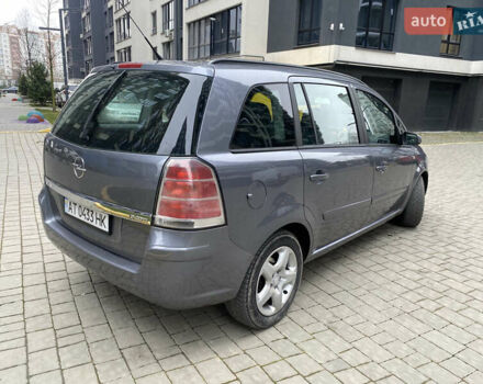 Сірий Опель Зафіра, об'ємом двигуна 1.9 л та пробігом 317 тис. км за 4799 $, фото 12 на Automoto.ua