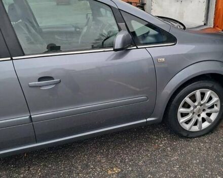 Серый Опель Зафира, объемом двигателя 1.8 л и пробегом 169 тыс. км за 7500 $, фото 15 на Automoto.ua