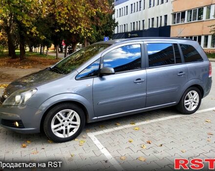 Серый Опель Зафира, объемом двигателя 2.2 л и пробегом 279 тыс. км за 6000 $, фото 7 на Automoto.ua