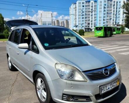 Серый Опель Зафира, объемом двигателя 1.8 л и пробегом 260 тыс. км за 2850 $, фото 6 на Automoto.ua